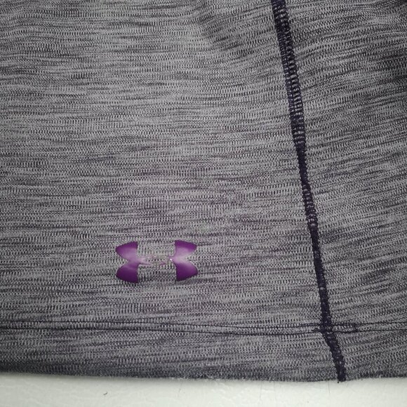 Under Armour Heat Gear Ladies Size Large Purple Lightweight Scuba Hoodie - Picture 6 of 12